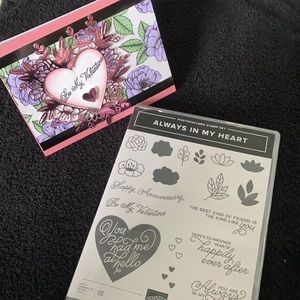 Stampin Up Stamps & Sample Card